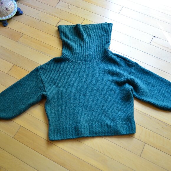 Anthropologie Pilcro Chunky Cowl Turtleneck Knit Sweater Size S - Picture 1 of 10